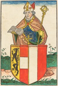 Friedrich Hrabia Schaumberg - biskup Salzburga autorstwa German 15th Century