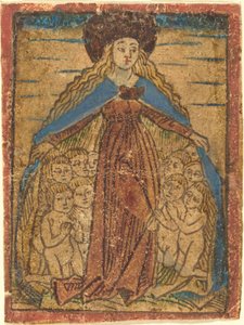 Madonna jako Opiekunka autorstwa German 15th Century