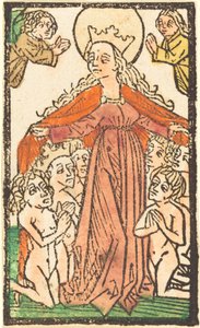 Madonna jako opiekunka autorstwa German 15th Century