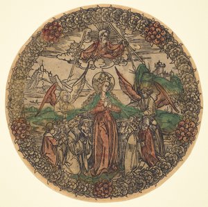 Madonna w wieńcu róż