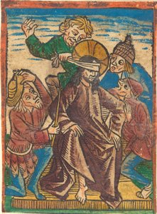Szydzenie z Chrystusa autorstwa German 15th Century
