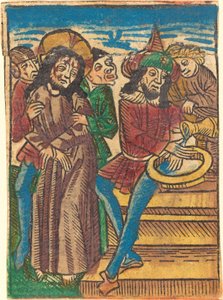 Piłat myje ręce autorstwa German 15th Century