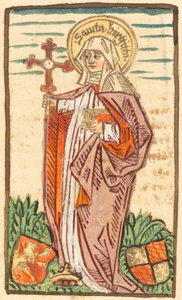 Święta Brygida autorstwa German 15th Century
