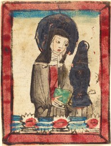 Św. Klara z Asyżu autorstwa German 15th Century