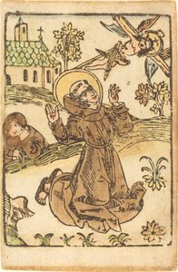 Stygmaty św. Franciszka autorstwa German 15th Century