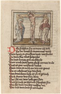 Ukrzyżowanie autorstwa German 15th Century