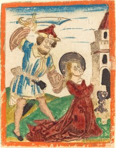 Męczeństwo św. Barbary autorstwa German 15th Century