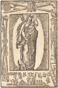 Madonna z Dzieciątkiem autorstwa German 16th Century