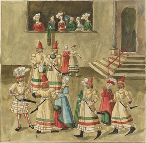 Maskarada autorstwa German 16th Century