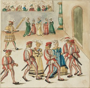 Maskarada autorstwa German 16th Century
