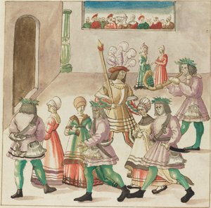 Maskarada autorstwa German 16th Century
