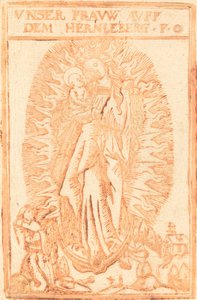 Madonna z Hernleberg autorstwa German 17th Century
