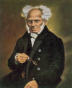 Arthur Schopenhauer, niemiecki filozof (zdjęcie kolorowe)
