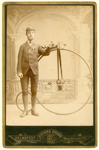 Niemiecki penny-farthing (zdjęcie) autorstwa German Photographer
