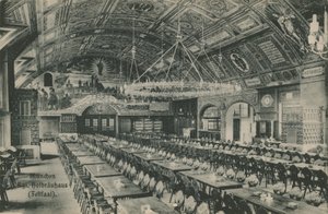 Monachium, Hofbrauhaus. Pocztówka wysłana 11 marca 1913 r. autorstwa German Photographer