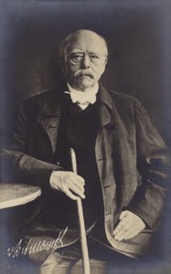 Otto von Bismarck (zdjęcie czarno-białe) autorstwa German Photographer