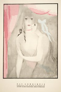 Reklama Galerie Flechtheim, ze Styl, wyd. 1922 (druk pochoir) autorstwa German School