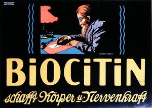 Reklama urządzenia Tranquillizer „Biocitin”, Berlin autorstwa German School