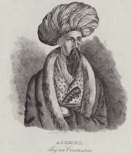 Ahmad Bey Konstantyna, 1839 autorstwa German School