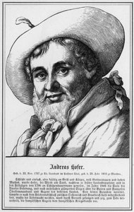 Andreas Hofer (Grawerowanie) autorstwa German School