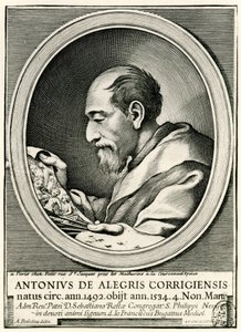 Antonio Allegri z Correggio autorstwa German School