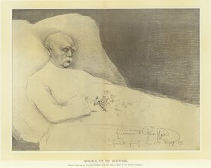 Bismarck na łożu śmierci