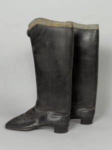 Buty, 3. von Zieten Hussars, noszone przez JKW księcia Connaught, przed 1914 (but) autorstwa German School