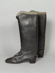 Buty, 3. von Zieten Hussars, noszone przez JKW księcia Connaught, przed 1914 (but) autorstwa German School