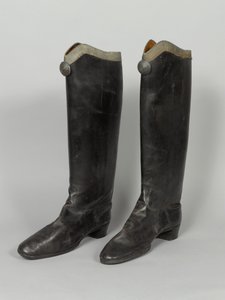 Buty, 3. von Zieten Hussars, noszone przez JKW księcia Connaught, przed 1914 (but) autorstwa German School