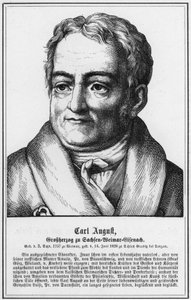 Carl August, wielki książę Sachsen-Weimar-Eisenach (grafika) autorstwa German School