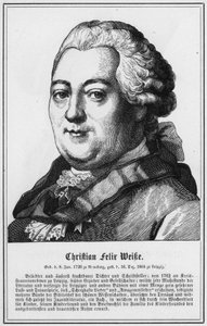 Christian Felix Weibe (Grawerowanie) autorstwa German School