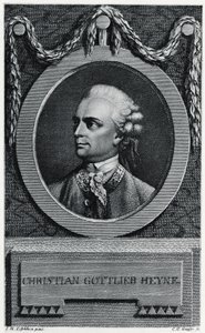 Christian Gottlob Heyne autorstwa German School