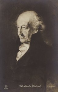 Christoph Martin Wieland (1733-1813), niemiecki poeta, pisarz i tłumacz (litografia) autorstwa German School
