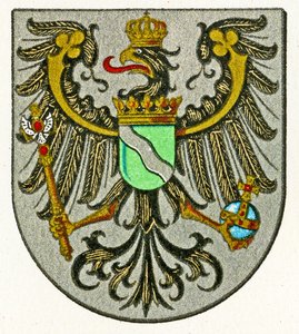 Herb prowincji Ren (Provinz Rheinland), c.1898 autorstwa German School