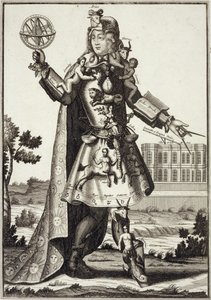Kostium dla astrologa, wyd. Gerarda Valcka (16512-1726) c.1690 autorstwa German School