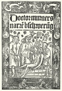 Okładka dzieła Thomasa Murnera The Summoning of Fools (grafika) autorstwa German School