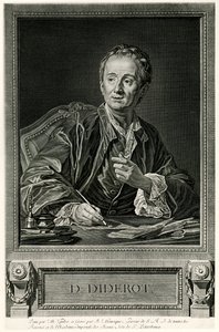 Denis Diderot autorstwa German School