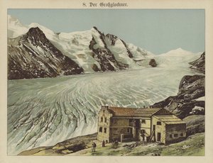 Der Grossglockner (kolor lito) autorstwa German School
