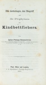 Etiologia, koncepcja i profilaktyka gorączki porodowej Ignaza Philippa Semmelwiesa (1818-65) autorstwa German School