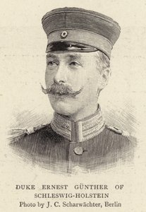 Książę Ernest Gunther z Szlezwiku-Holsztyna autorstwa German School