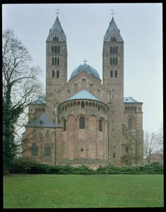 Wschodni koniec katedry w Speyer, początek 1030 autorstwa German School