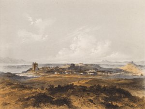 Eleusis, Grecja (kolorowa litografia) autorstwa German School