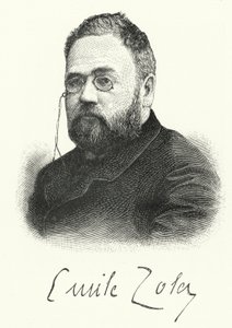 Emile Zola , francuski powieściopisarz i dramaturg (lito) autorstwa German School