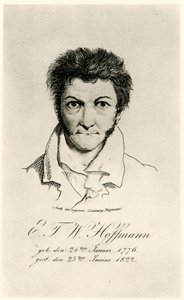Ernst Theodor Amadeus Hoffmann (1776-1822) 1884-90 (fototyp) autorstwa German School