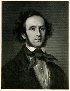 Felix Mendelssohn-Bartholdy, 1884-90 (fototyp) autorstwa German School