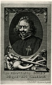 Francisco Gomez de Quevedo y Villegas autorstwa German School