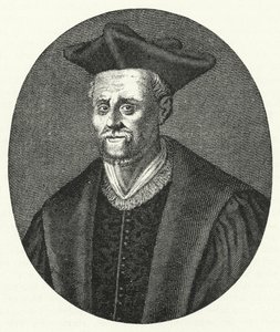 Francois Rabelais , francuski pisarz (grafika) autorstwa German School