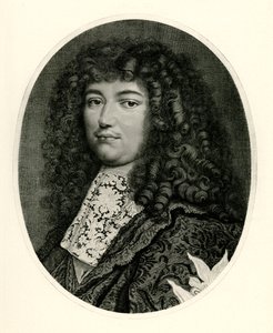 Francois Michel le Tellier markiz de Louvois autorstwa German School