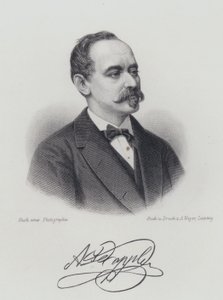 Franz Doppler , austriacki flecista i kompozytor (grafika) autorstwa German School