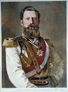 Fryderyk III (1831-88) 1888 (kolor lito) autorstwa German School